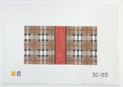 Brown Plaid, 3x3