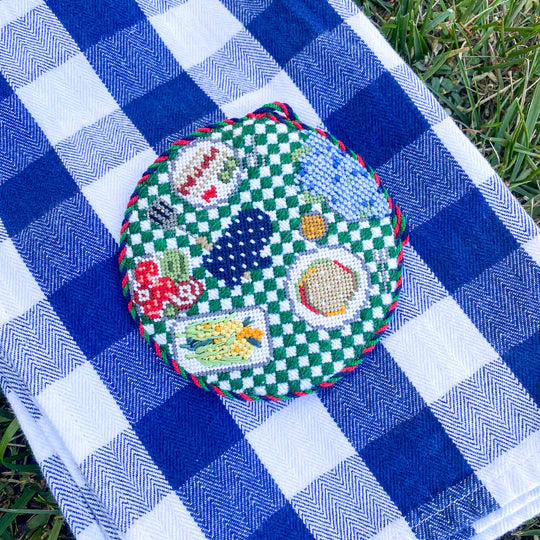 Summer Collection: Barbecue on Green Gingham