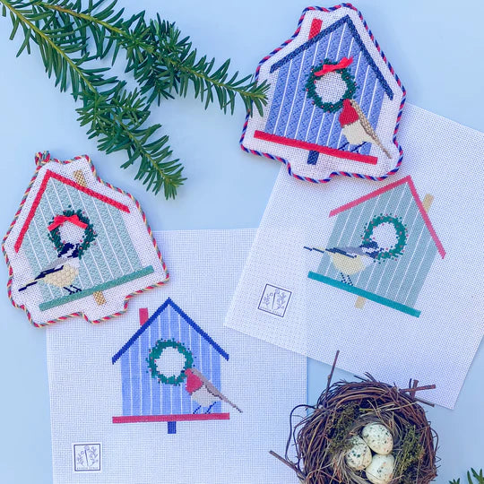 Christmas Bird Houses