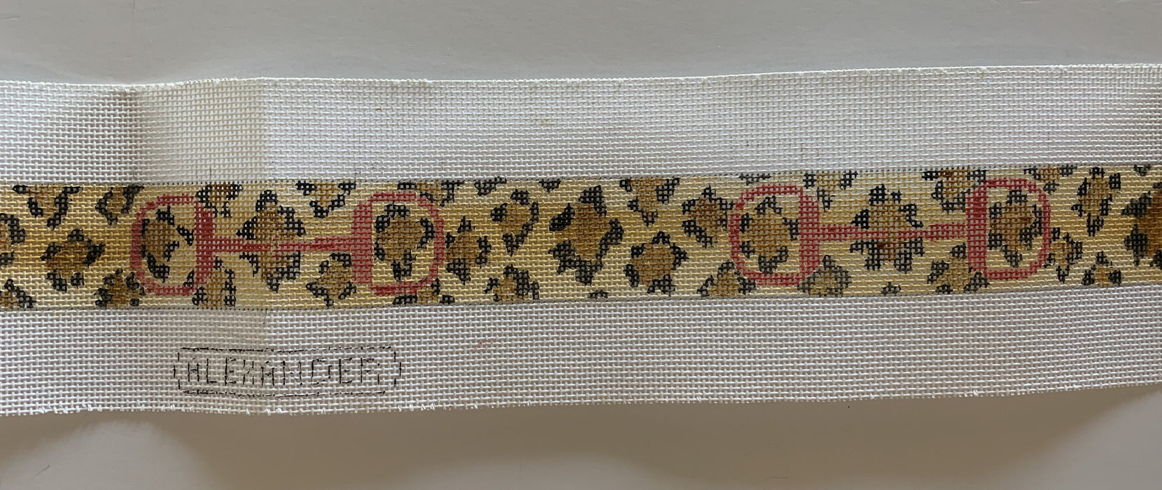 Cheetah Print Belt w/ Pink Horse Bits