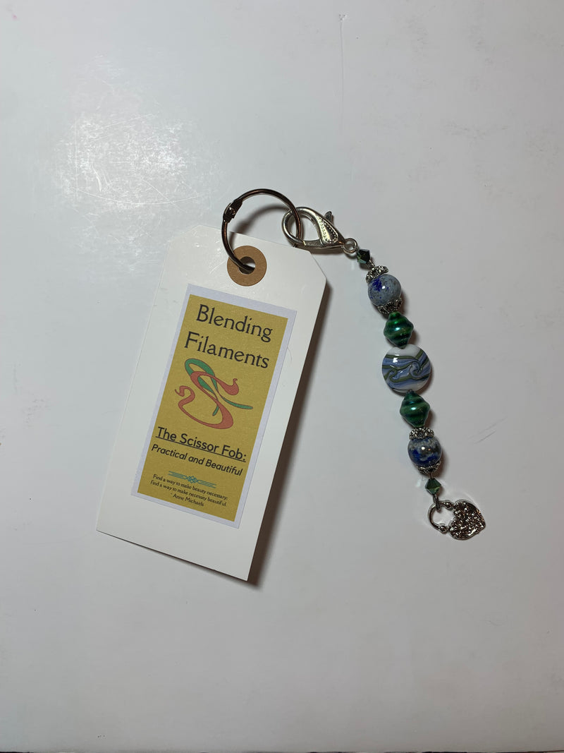 Beaded Scissor Fob