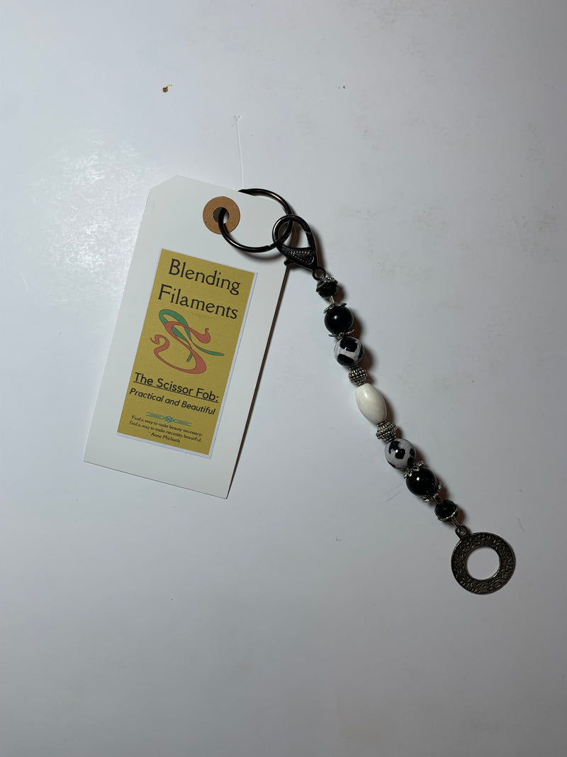Beaded Scissor Fob
