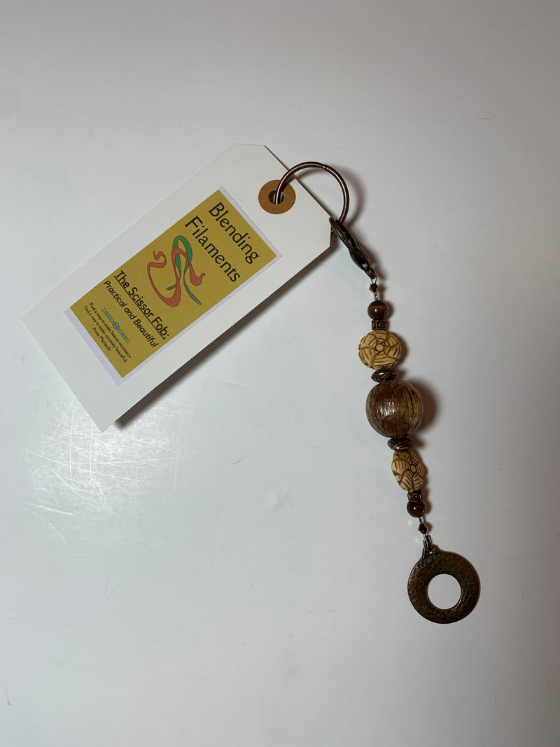 Beaded Scissor Fob