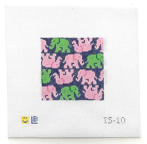 Preppy Elephants, 3x3
