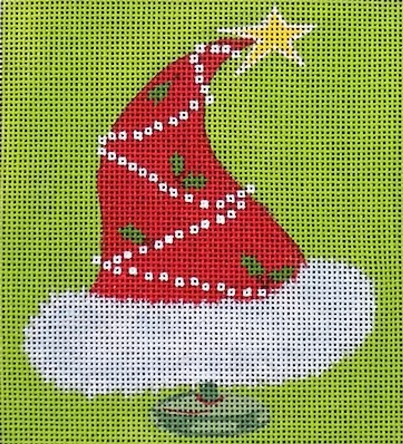 Red Hat, green background Rectangle