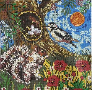 Birds of a Feather The Nest Canvas