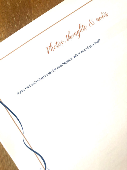 The Legacy Needlepoint Journal — Stitching Fox