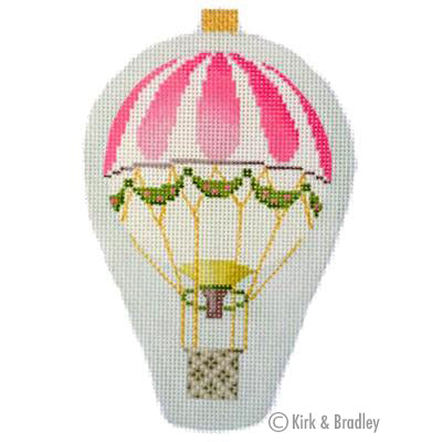 Mini Balloon - Pink Stripe