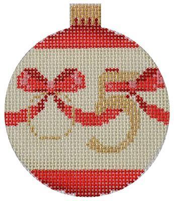 12 Days Bauble - 5 Gold Rings