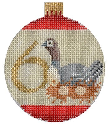12 Days Bauble - 6 Geese