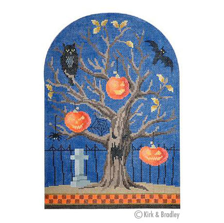 Spooky Tree - Pumpkins