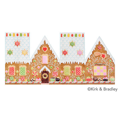 Candy Cottage Gingerbread House