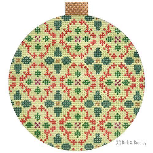 Florentine Bauble - Red/Green