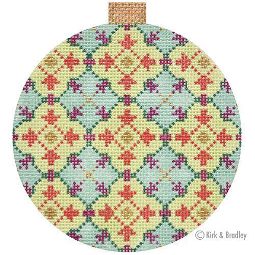 Florentine Bauble - Mint/Red