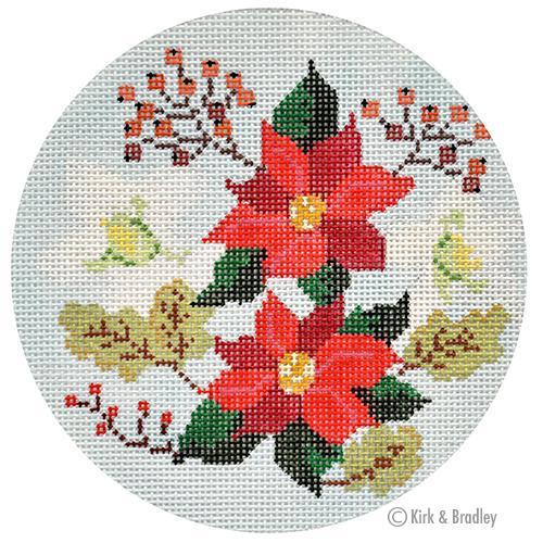 Winter Floral Round