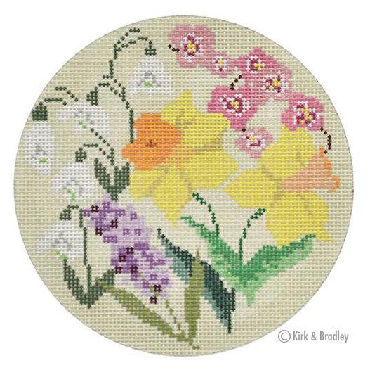 Spring Floral Round
