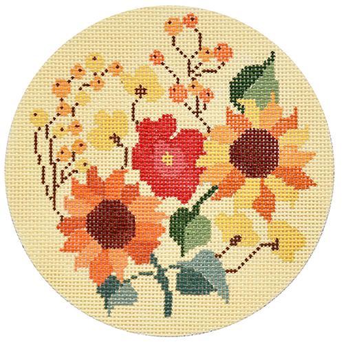 Autumn Floral Round