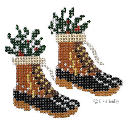 Retro Ski - Bean Boots w/ Fur