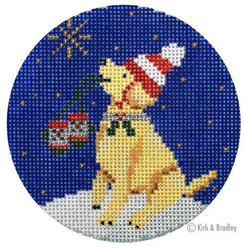 Midnight Labrador Round