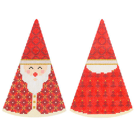 Santa Cones - Red Circles Hat