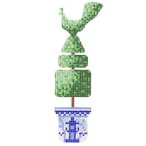 Topiary Peacock Ornament