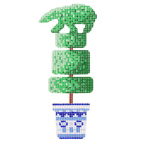 Topiary Polar Bear Ornament