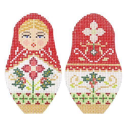 Christmas Russian Dolls - Small