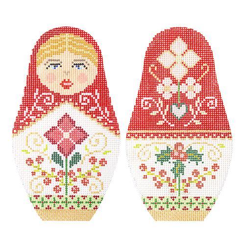 Christmas Russian Dolls - Large