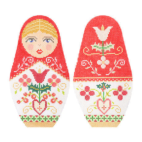Christmas Russian Doll - Extra Large