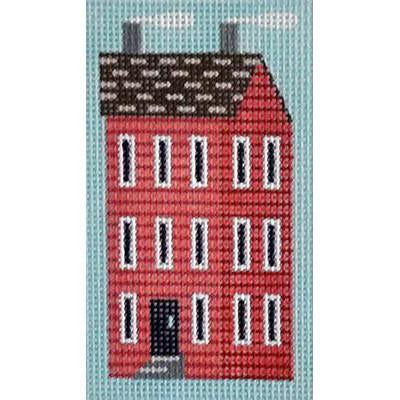 Red Shaker House Key Fob