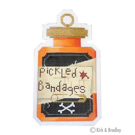 Pickled Bandages Poison Bottle