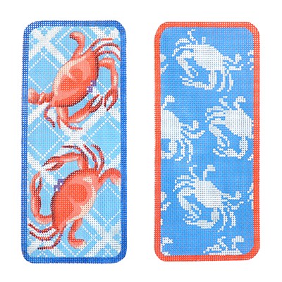 Blue Crab Eyeglass Case