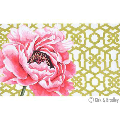 Peony Trellis on 13 mesh