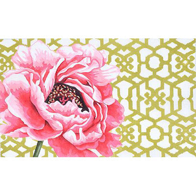 Peony Trellis on 18 mesh
