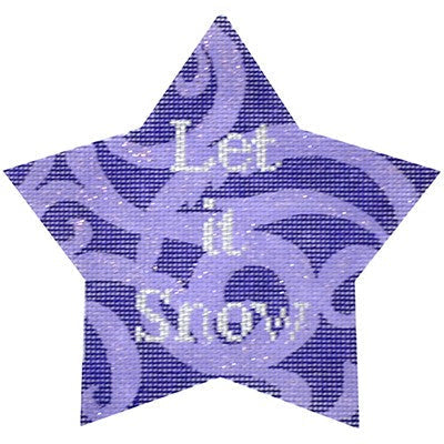 Let It Snow Xmas Star