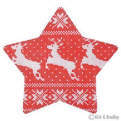 Nordic Reindeer Xmas Star