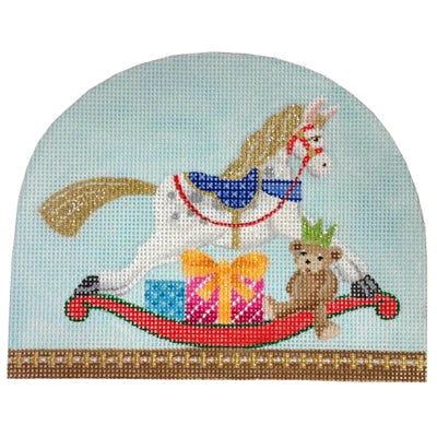 Christmas Snowdome - Rocking Horse