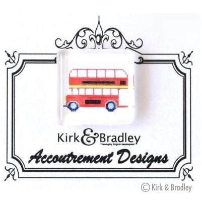Double Decker Bus Magnet Needleminder