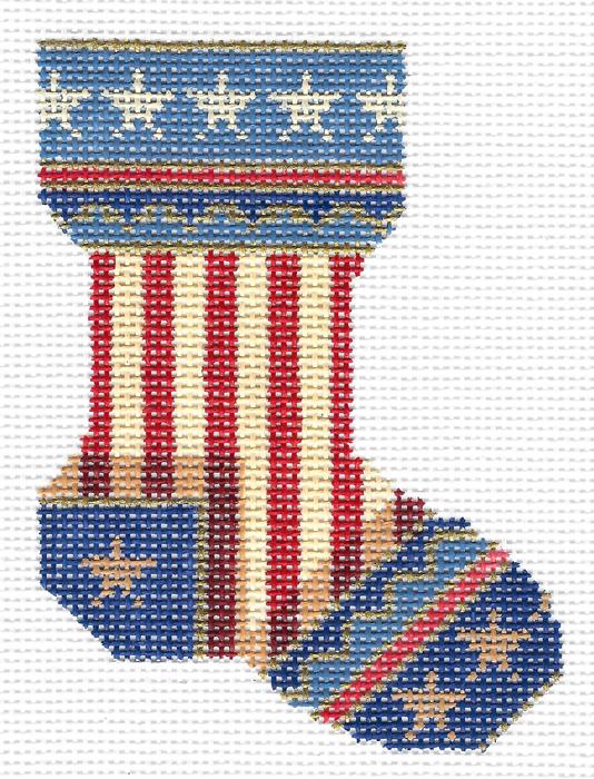 Patriotic Micro Sock