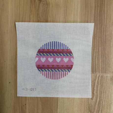 Valentine Stripe Ornament