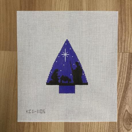 Tree with Nativity Scene