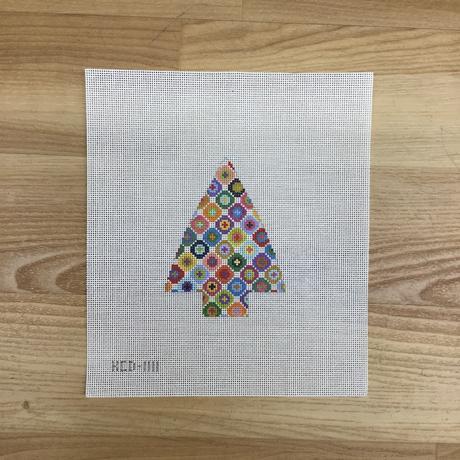 Tree with Multicolored Dots
