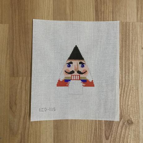 Nutcracker Face Christmas Tree Ornament