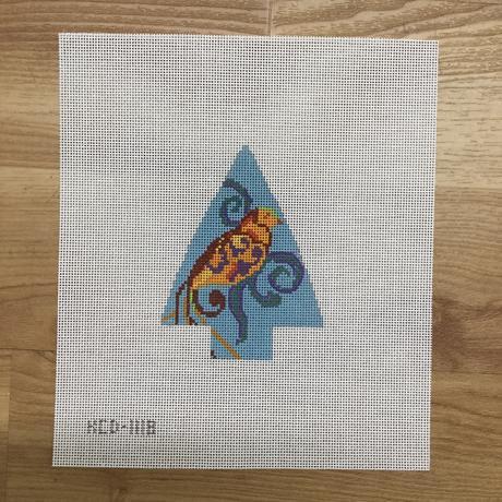 Tree with Orange Bird