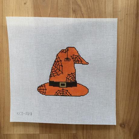 Witch's Hat Ornament - Spiderweb