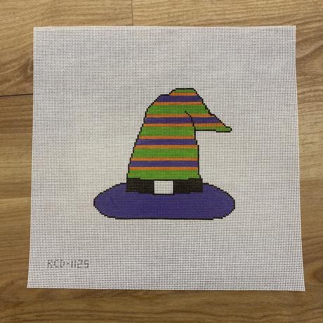 Witch's Hat Ornament - Striped