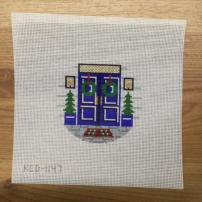 Christmas Front Door Round