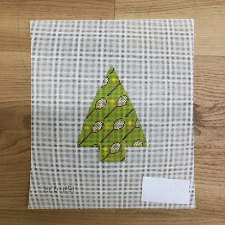 Tennis Tree Ornament