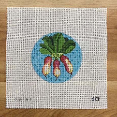 Three Radishes Ornament