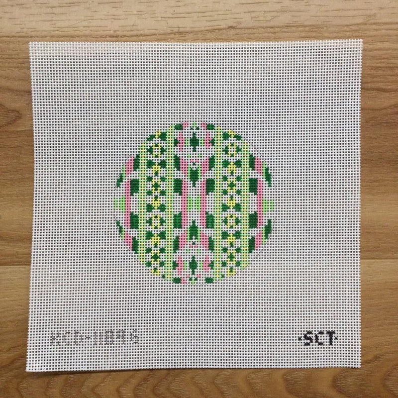 Ribbon Ornament - Green